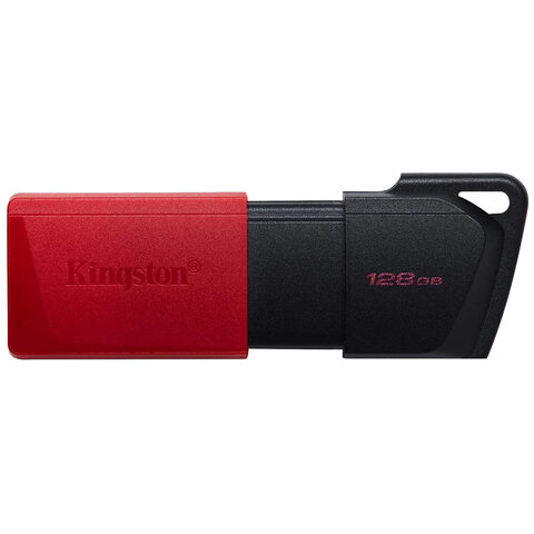 Флеш-диск 128GB KINGSTON DataTraveler Exodia M, разъем USB 3.2, черный/красный, DTXM/, DTXM/128GB