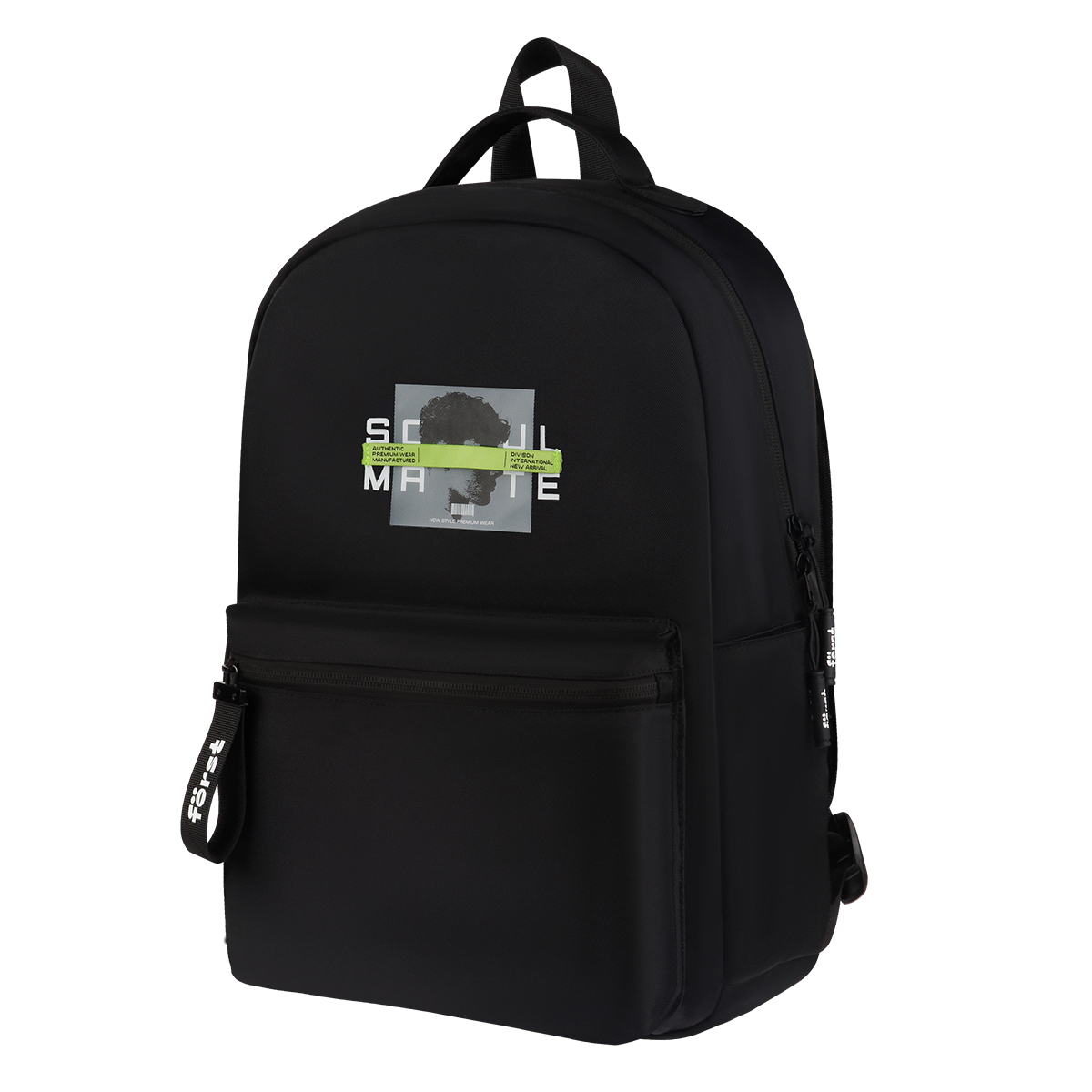 Рюкзак Först F-Spirit "Urban Jungle" 40*29*13см, 1 отделение, 3 кармана, уплотненная спинка