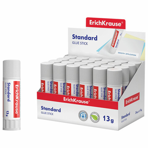 Клей-карандаш ERICH KRAUSE "EasyStick", 13 г, 48030
