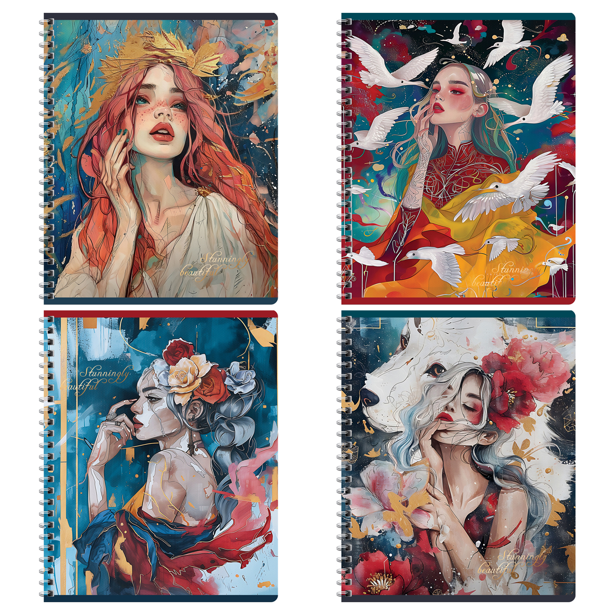 Тетрадь 48л., А5, клетка на гребне Greenwich Line "Impressive", "софт-тач" ламинация, тиснение фольгой, 70г/м2