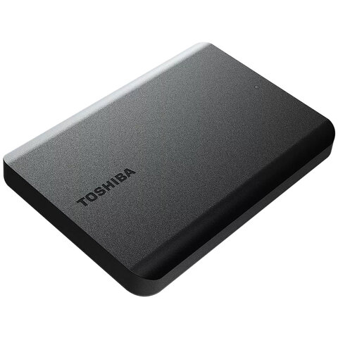 Внешний жесткий диск TOSHIBA Canvio Basics 2 TB, 2,5", USB 3.2, черный, HDTB520EK3AA, HDTB510EK3AA