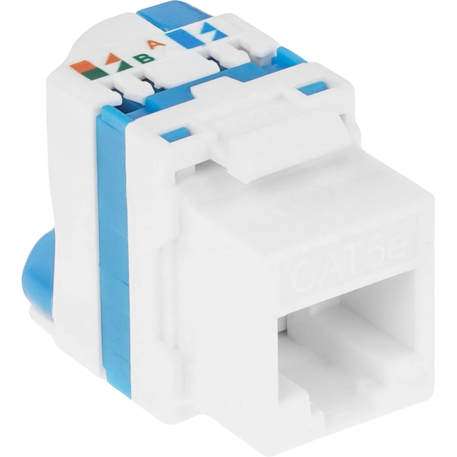 Модуль Keystone LANMASTER ToolLess LAN-TK45U5E/180-WH