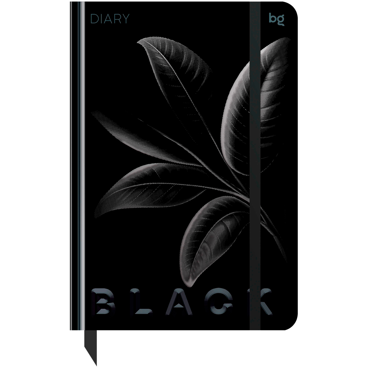 Ежедневник недатированный А5, 136л., 7БЦ BG "Минимализм", soft tuch, выборочный лак