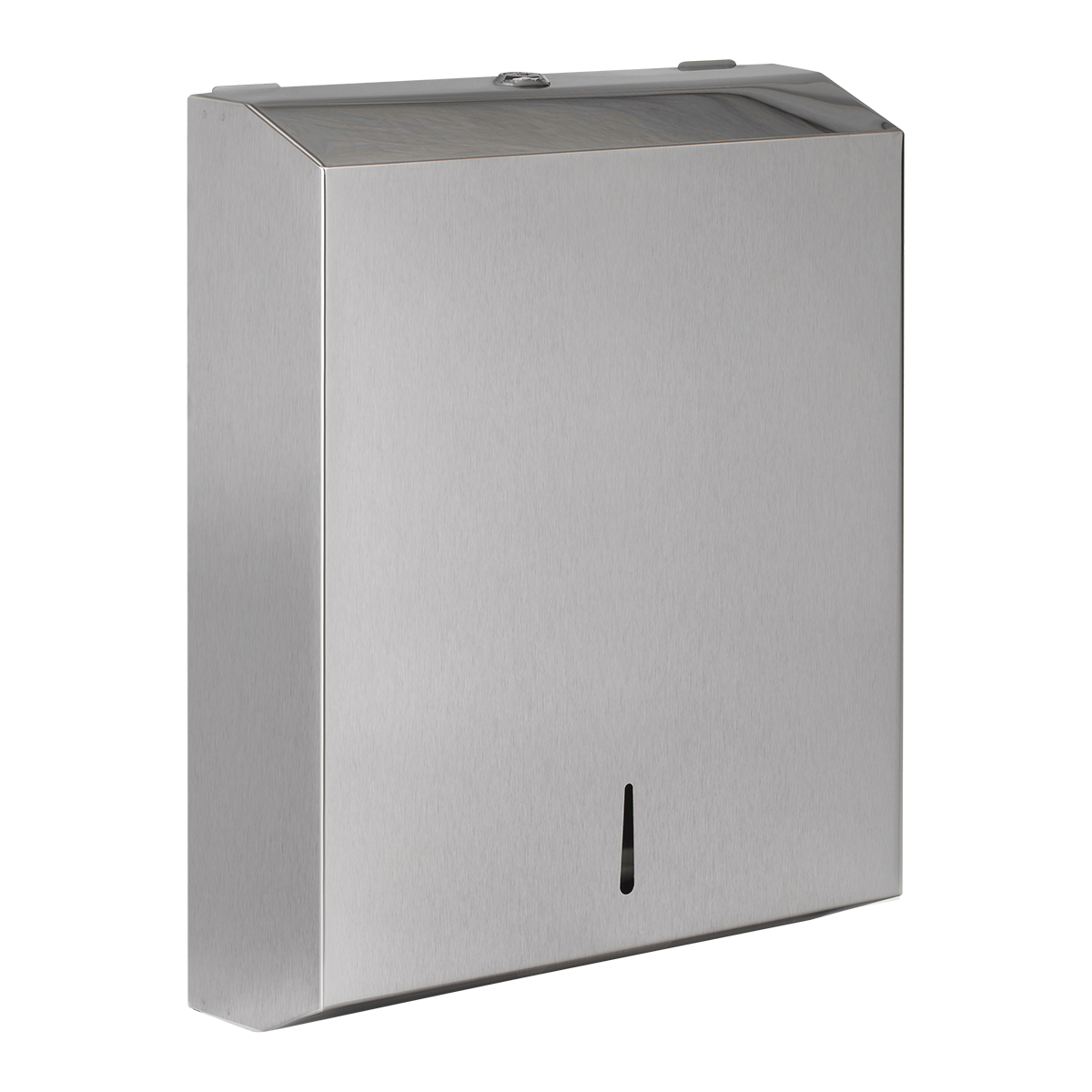 Диспенсер для полотенец листовых OfficeClean Professional (V-сл.), нержавеющая сталь