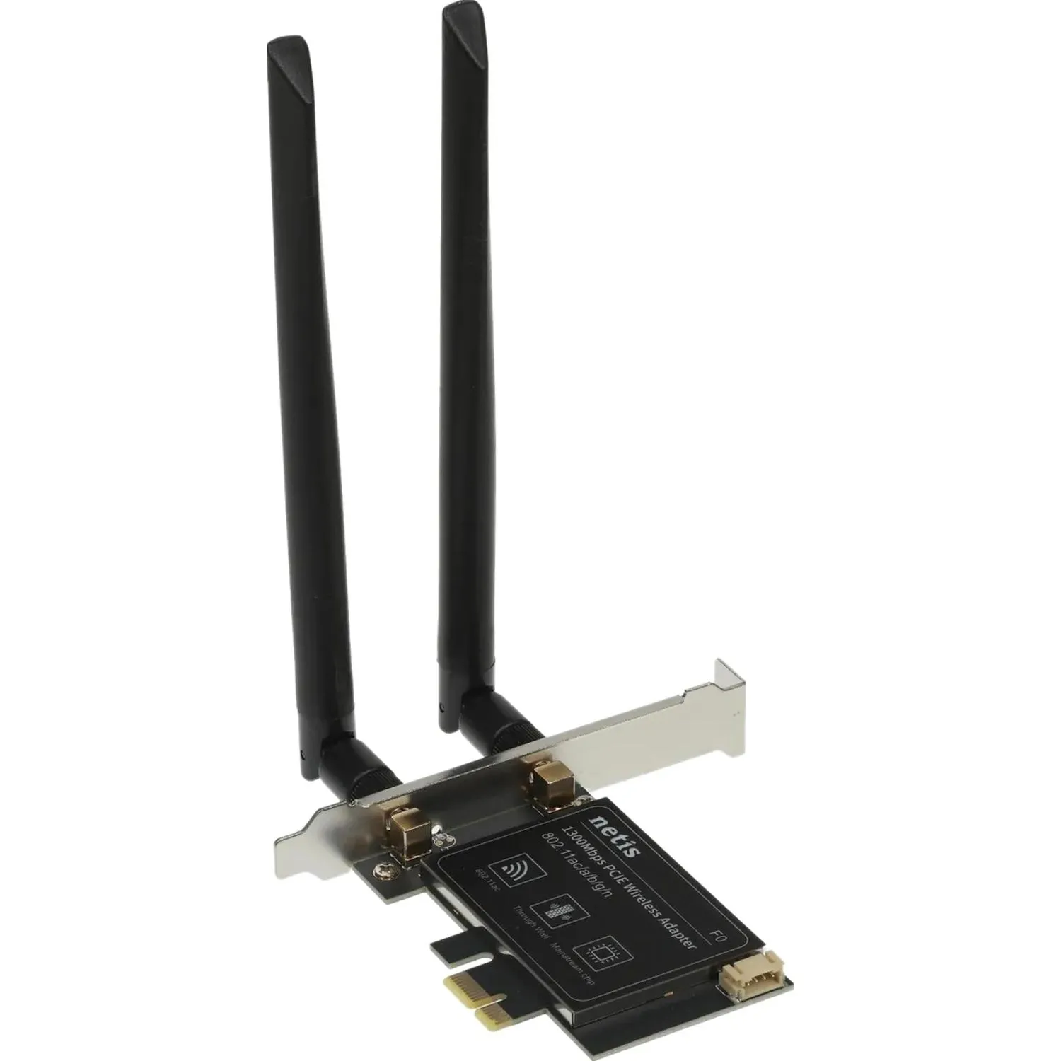 Сетевой адаптер WiFi Netis F0 AC1300 PCI Express