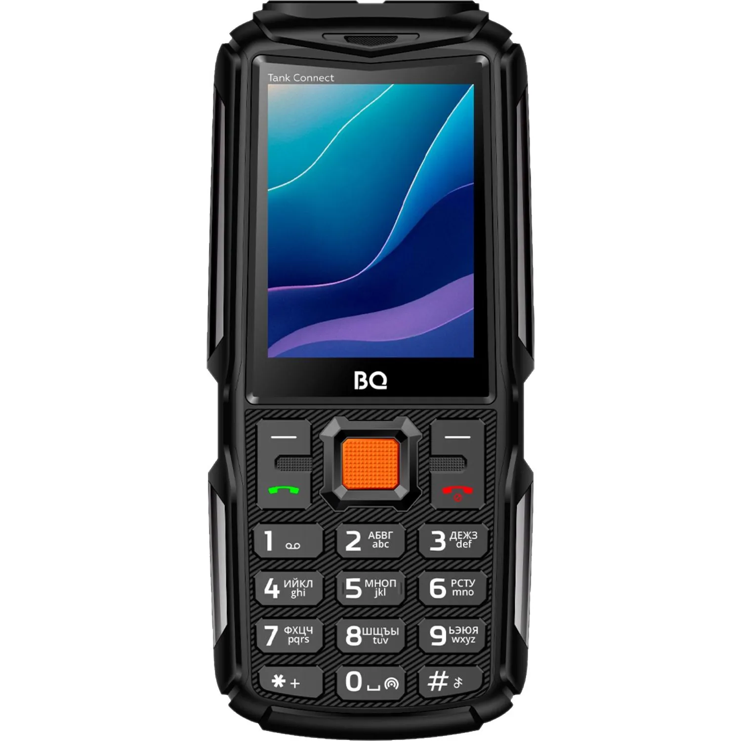 Мобильный телефон BQ 2430L Tank Connect Black+Gunmetal