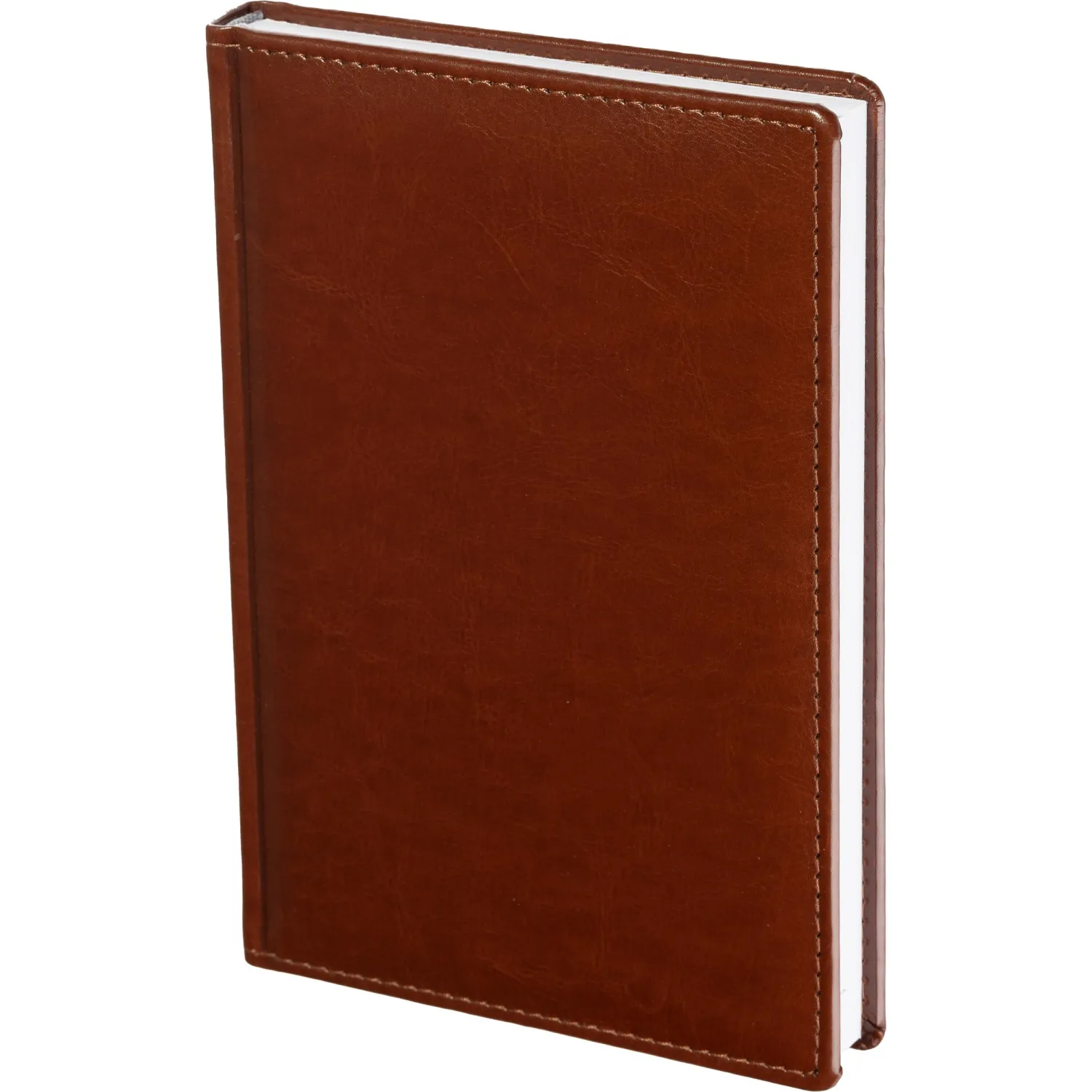Ежедневник недатированный коричн, А5, 148x218, 352стр, Agenda