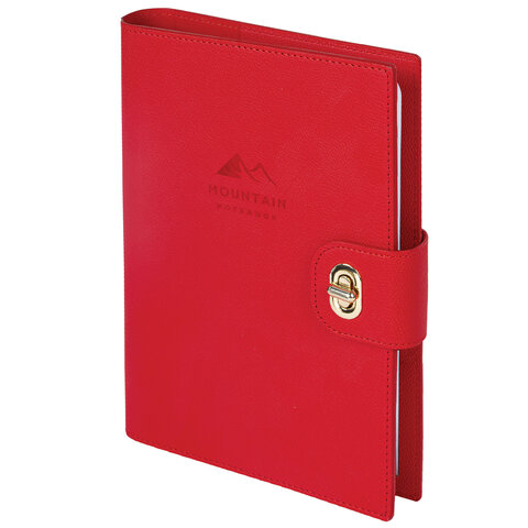 Ежедневник-органайзер недатированный B5 167х240мм BRAUBERG "Nova", под кожу, 160л, красный, 116203