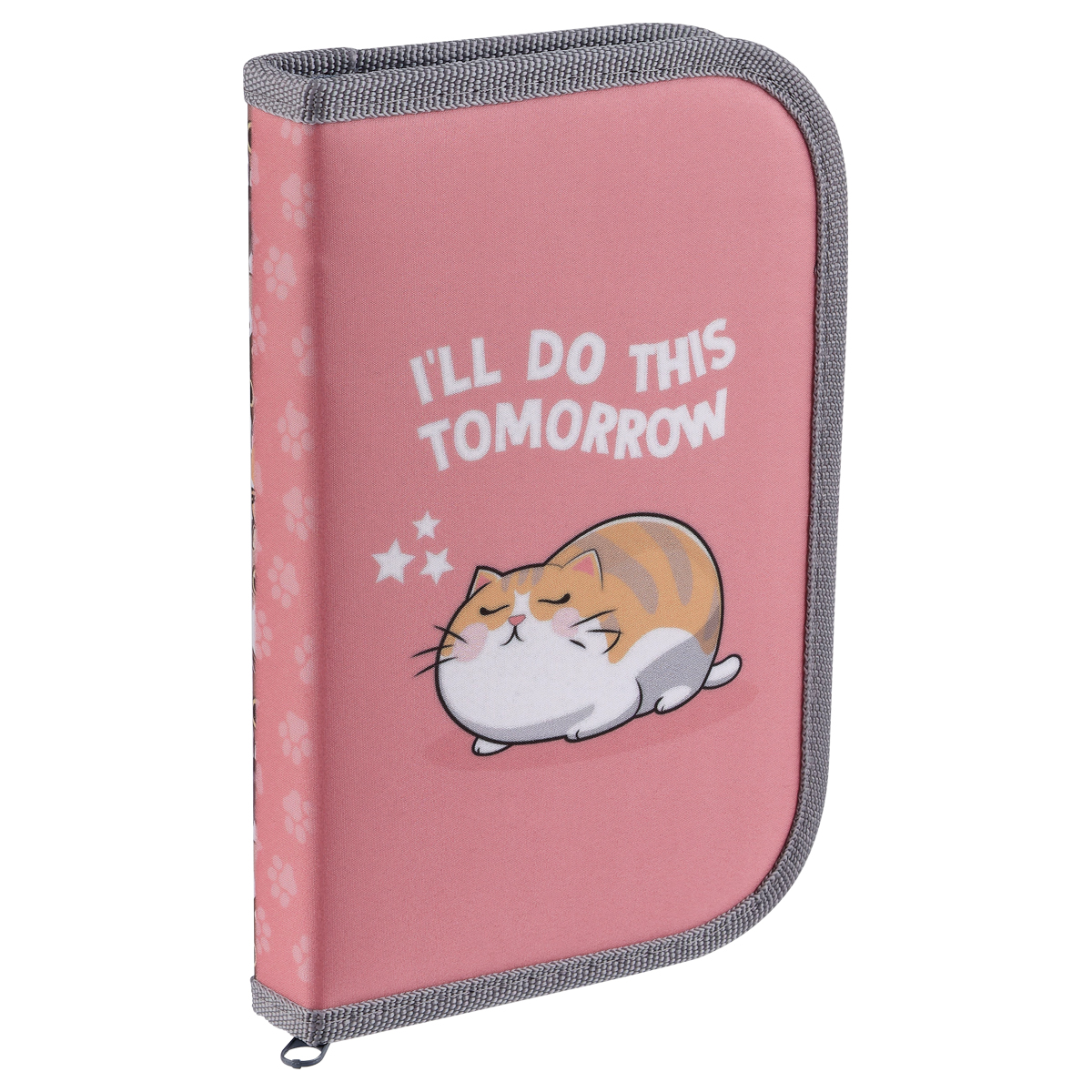 Пенал 1 отделение, 200*130 ArtSpace "Cute Cats", доп. секция, ткань