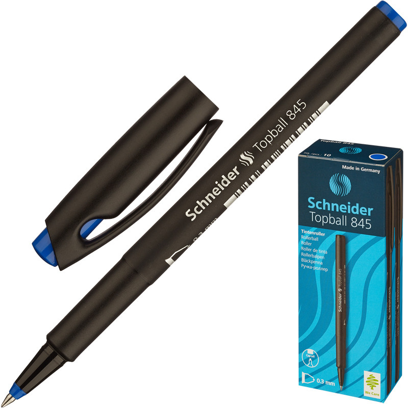 Роллер SCHNEIDER TOPBALL 845/3 синий, 0,3 мм Германия
