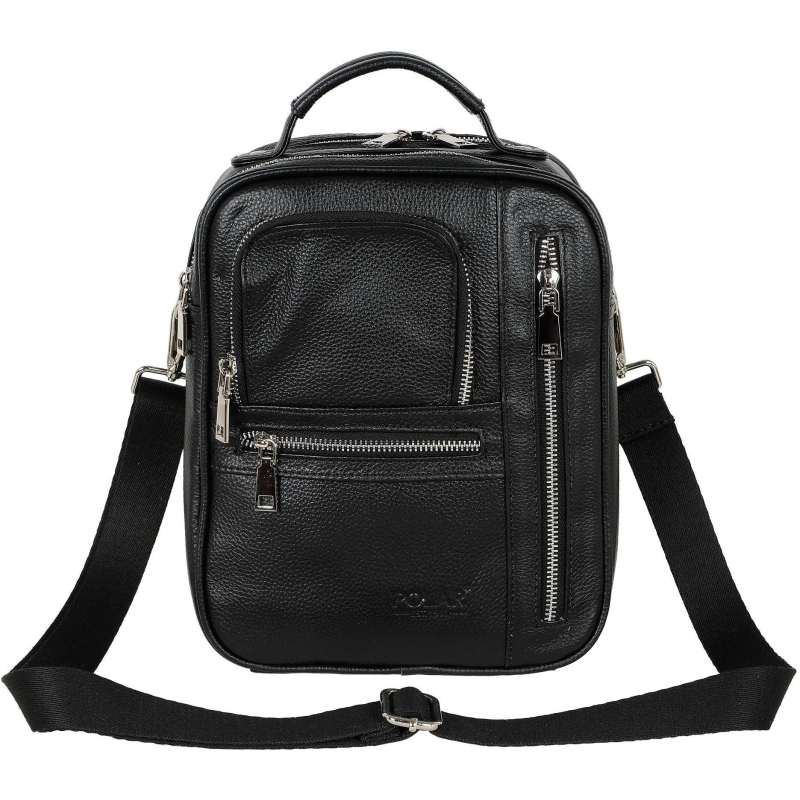 Сумка 24221 Black натур.кожа