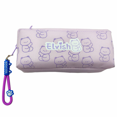 Пенал ЮНЛАНДИЯ ЮНИОР, 2 отделения, "Cool vibes", 21х9х8 см, 273821