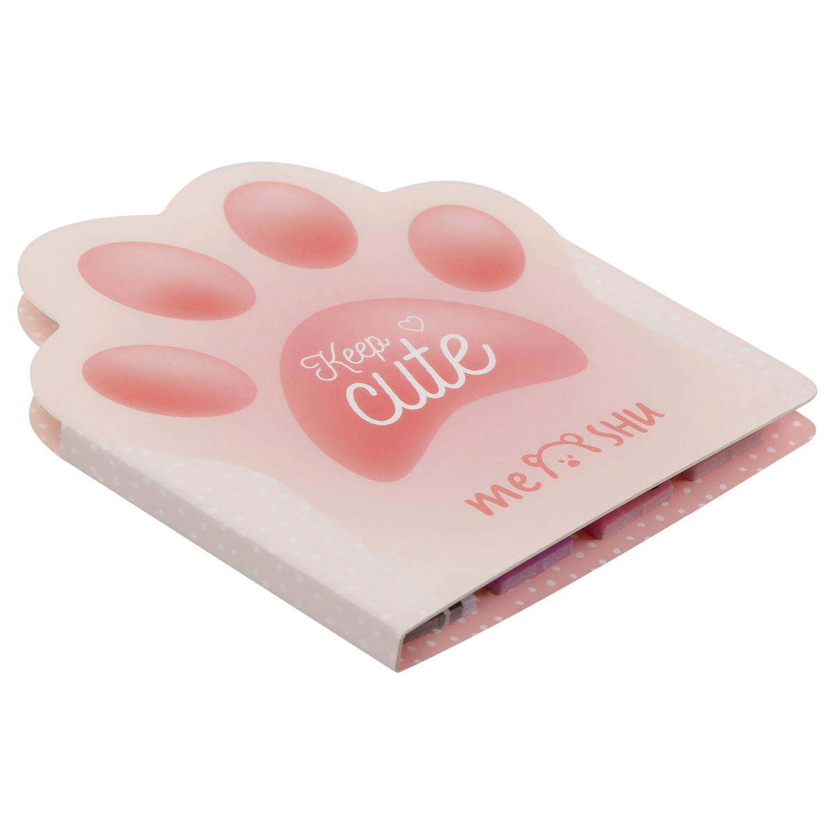 Флажки-закладки и самоклеящиеся блоки в наборе MESHU "Keep Cute", 20л., европодвес