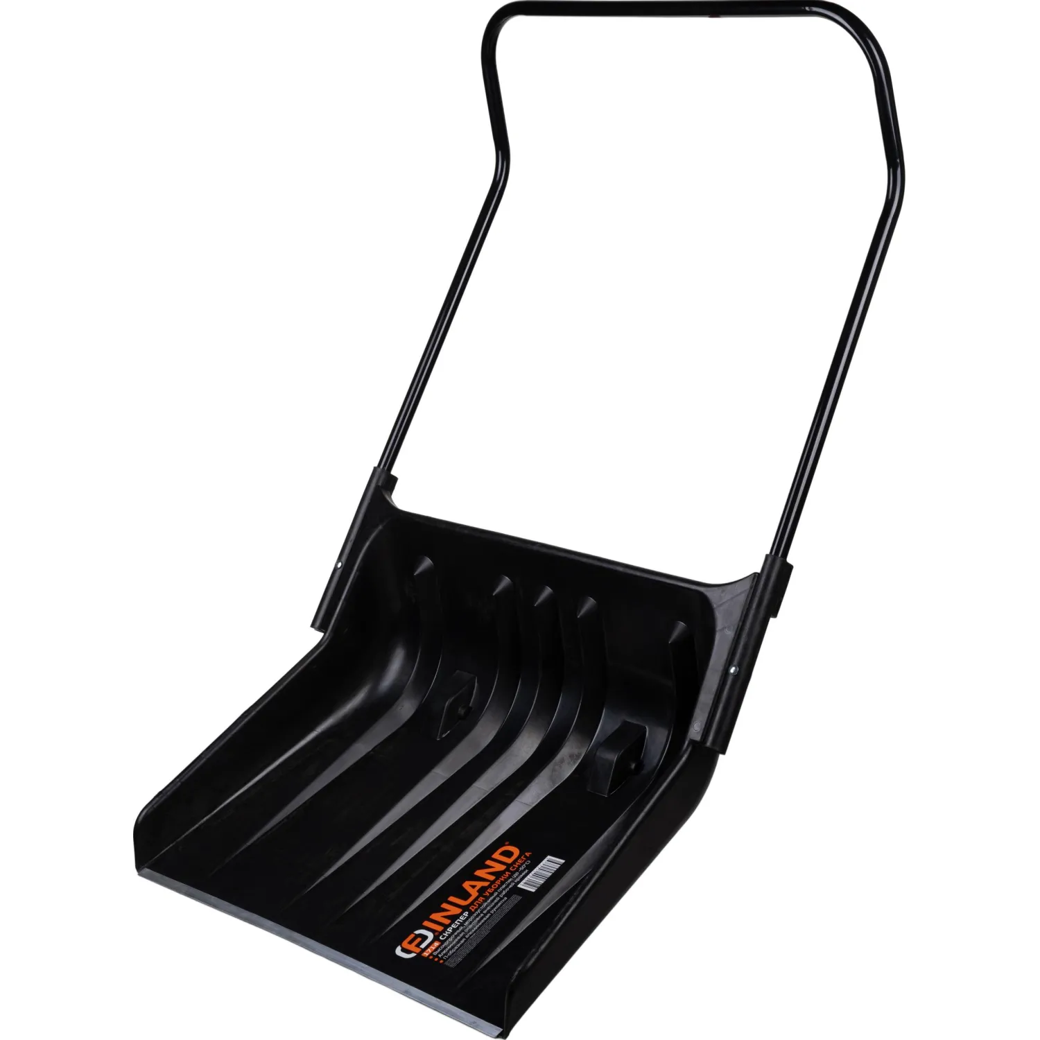 Движок для уборки снега (скрепер) Finland 83x68х144 см с алюмин/ручкой 1714