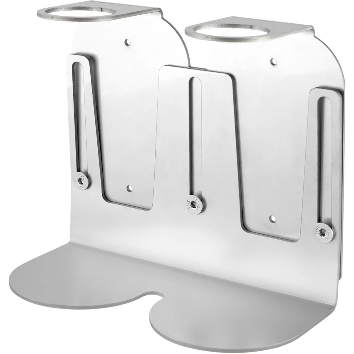 Держатель для флакона 300мл раздвижной двойной нерж