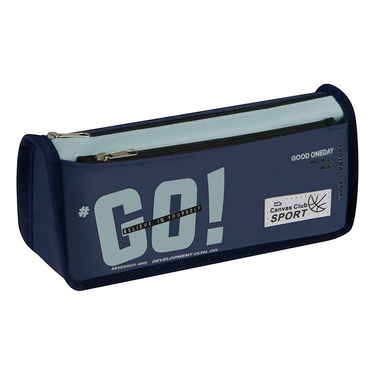 Пенал мягкий 215*90*55 MESHU "Go", полиэстер