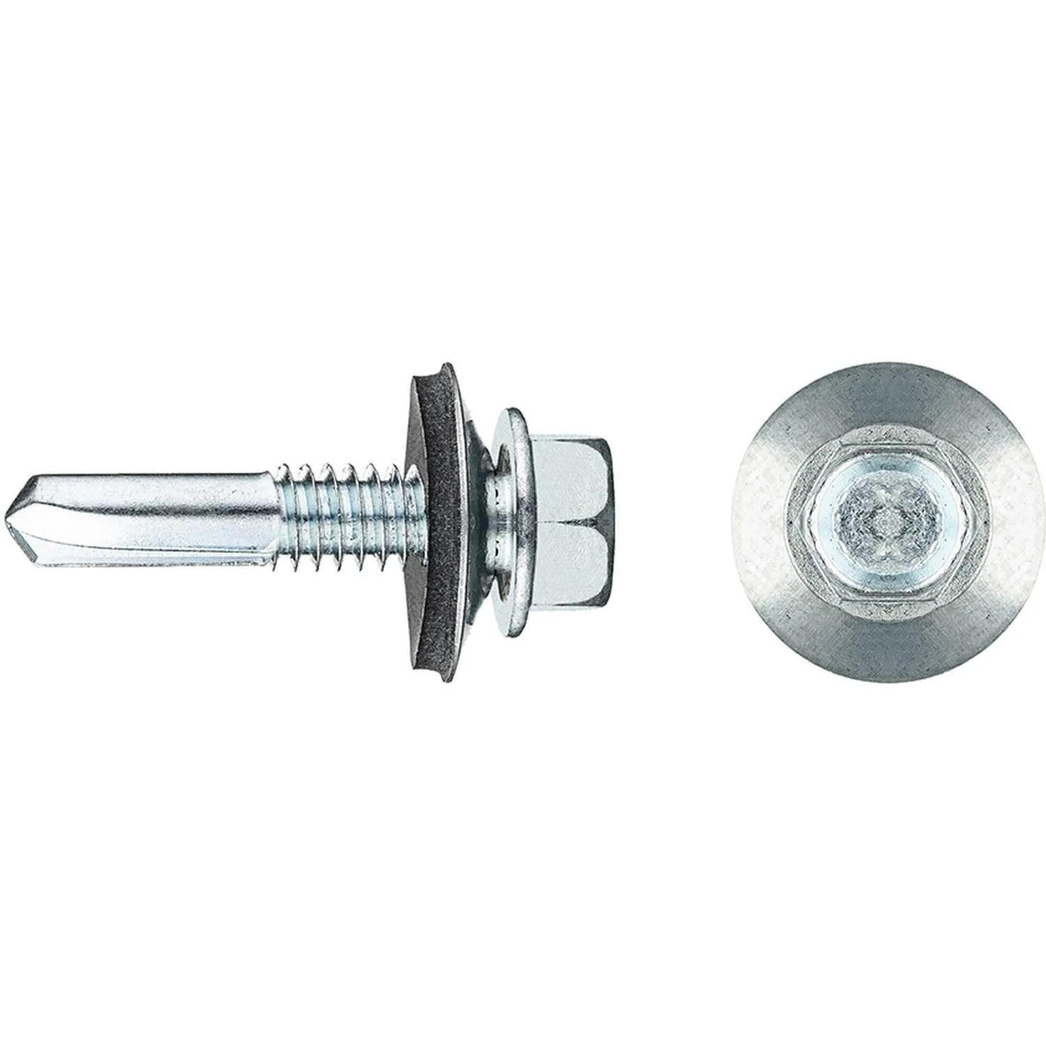 Саморезы кр. оцин КРс ZP 5,5х25 удл.сверло 50шт/уп-контейнер Zitar (142300)