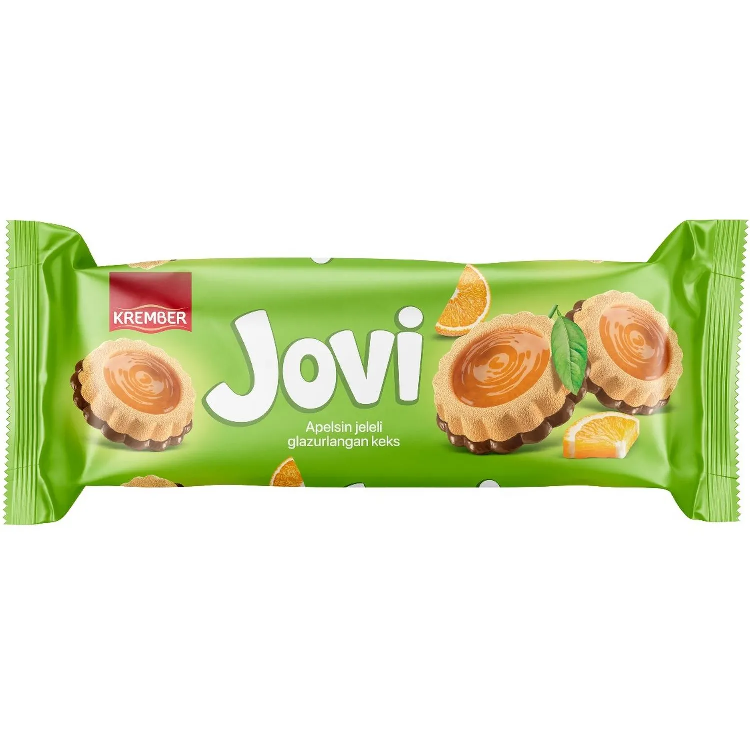 Кекс JOVI Krember с апельсиновым желе в глазури, 180г