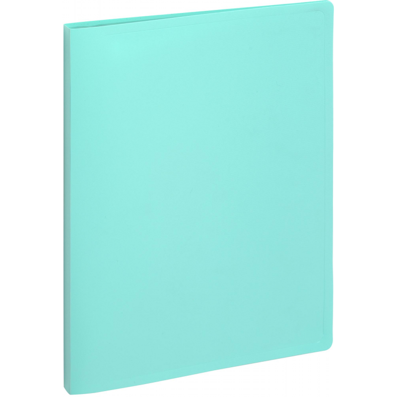 Папка файловая на 40 файлов Attache Акварель А4, плтн 350мкм, бирюзовая