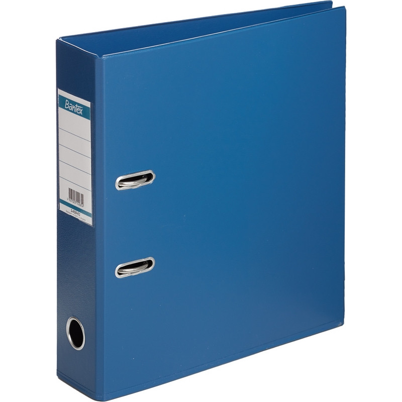 Папка-регистратор BANTEX Strong Line 1450-01,70мм,т.-синий,ПБП2, карм.кор