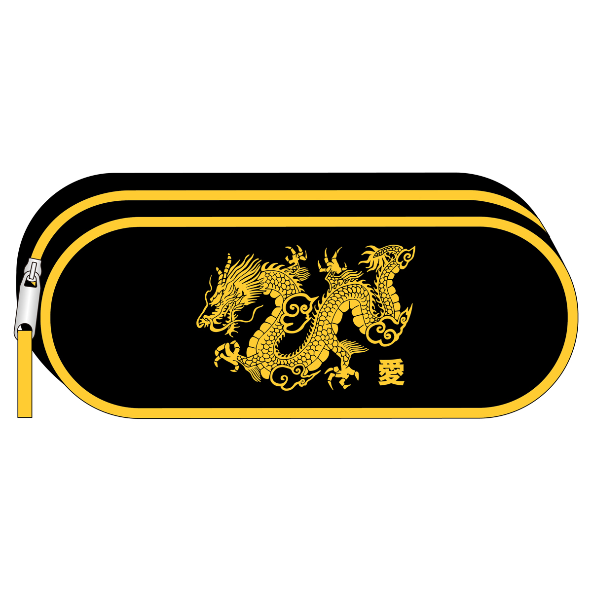 Пенал 210*80*45 ArtSpace "Dragon", корпусный, полиэстер