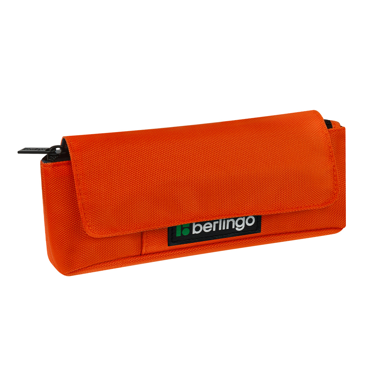 Пенал мягкий 1 отделение, 215*90*45 мм, Berlingo "Orange focus", полиэстер, внутренний органайзер, магнит