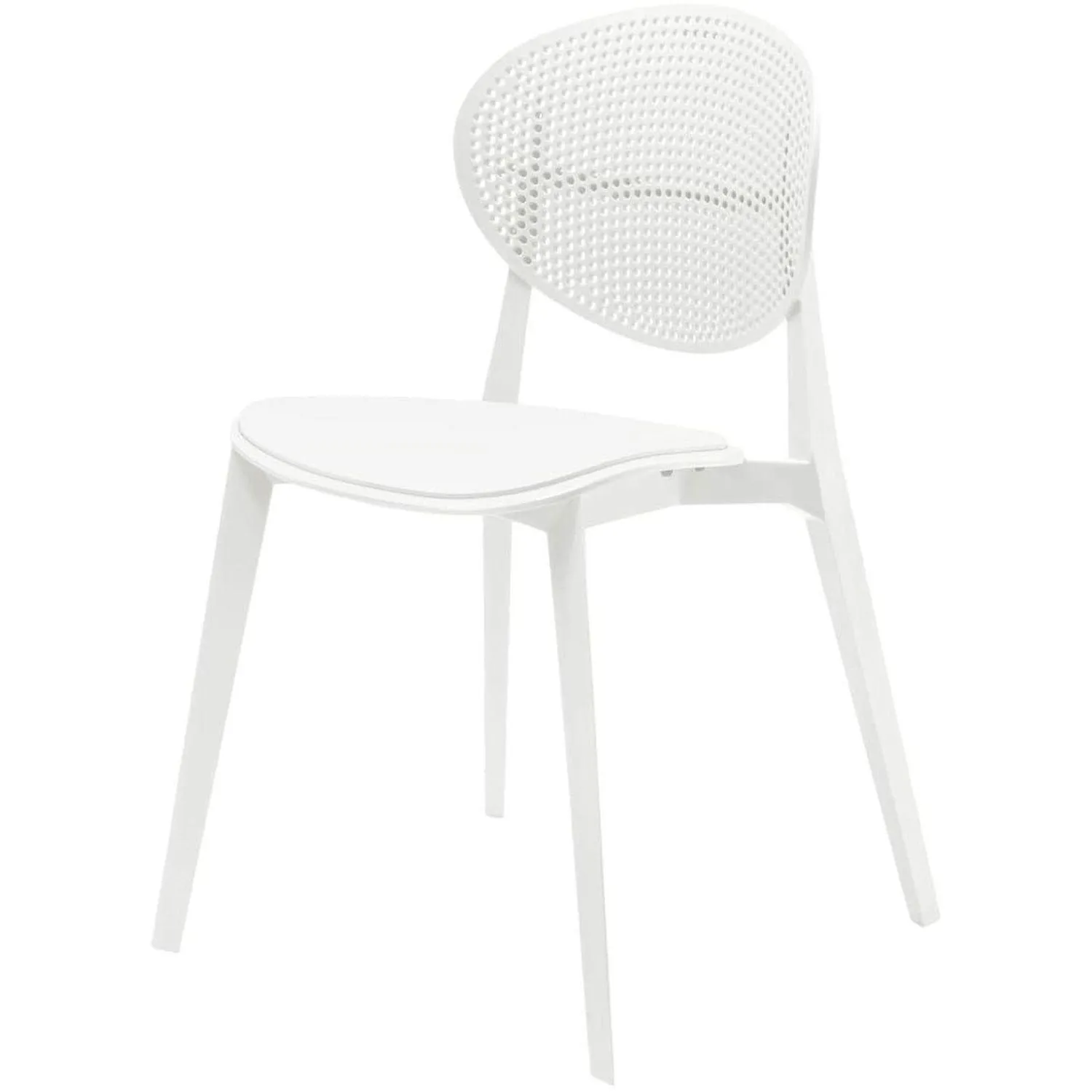 Стул для столовых SHT-S111-P белый/белый 231033