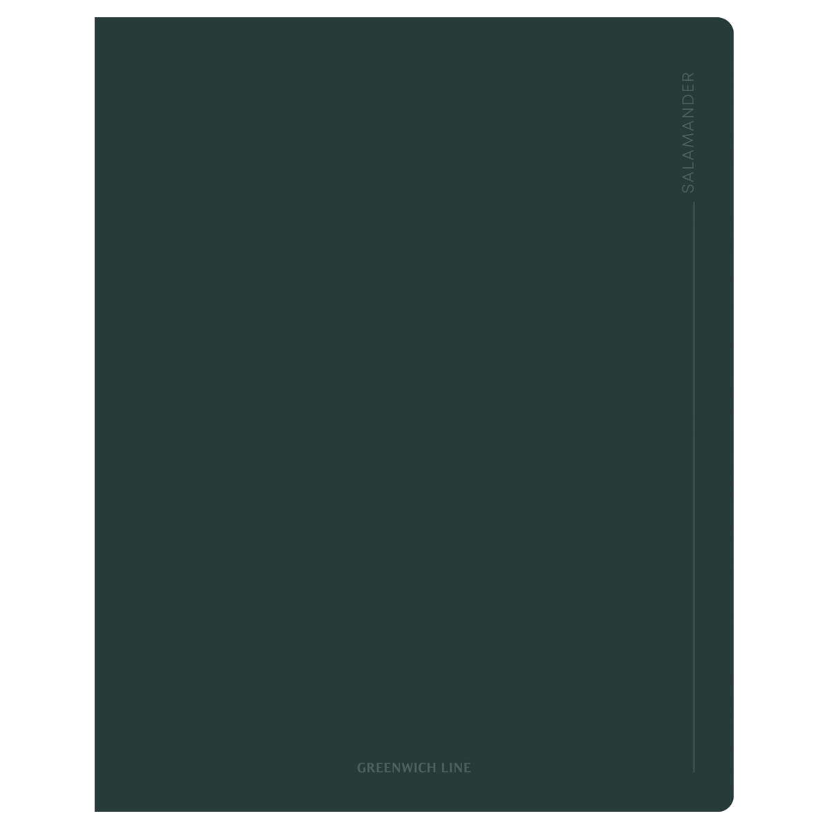 Тетрадь 48л., А5, клетка Greenwich Line "Salamander", "cофт-тач", выборочный лак, 70г/м2