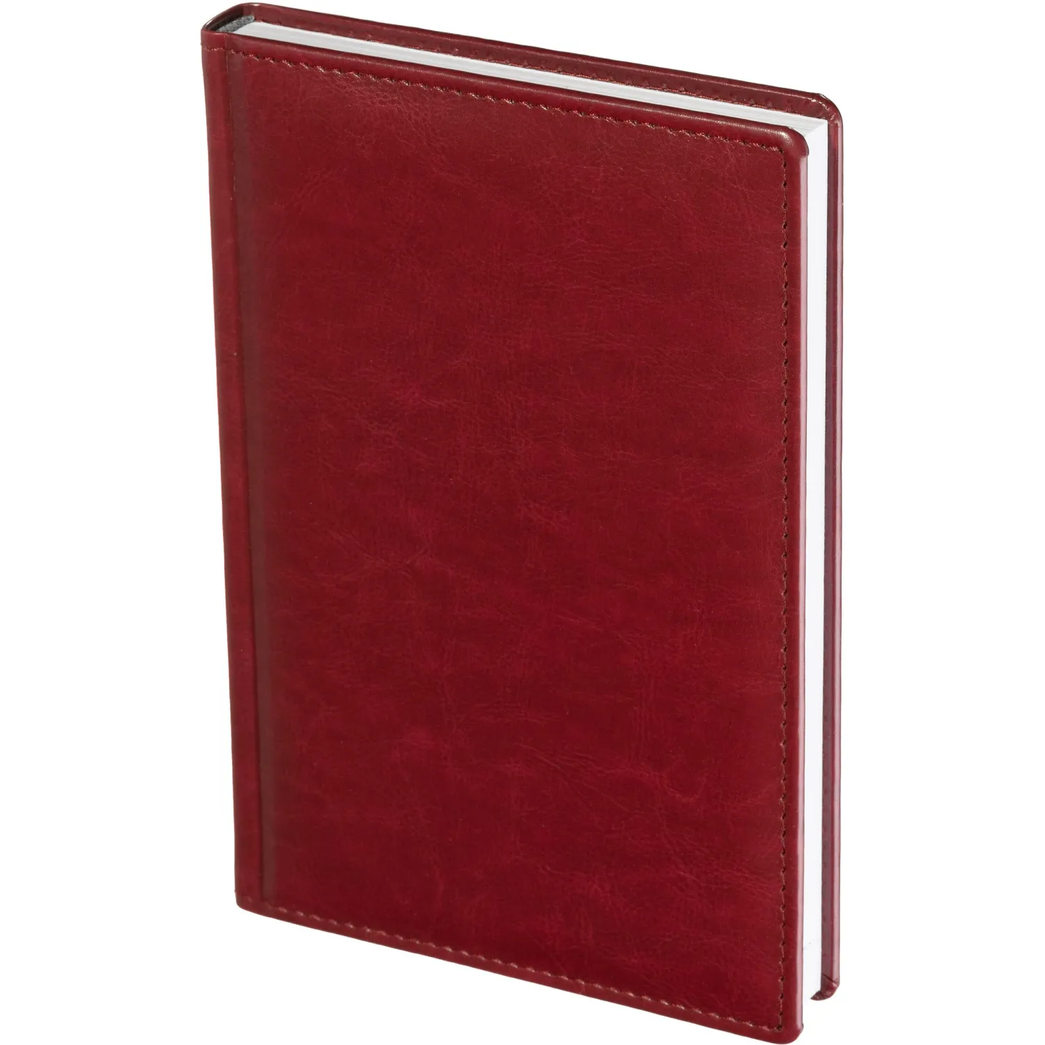 Ежедневник недатированный бордо,А5, 148x218, 352стр, Agenda