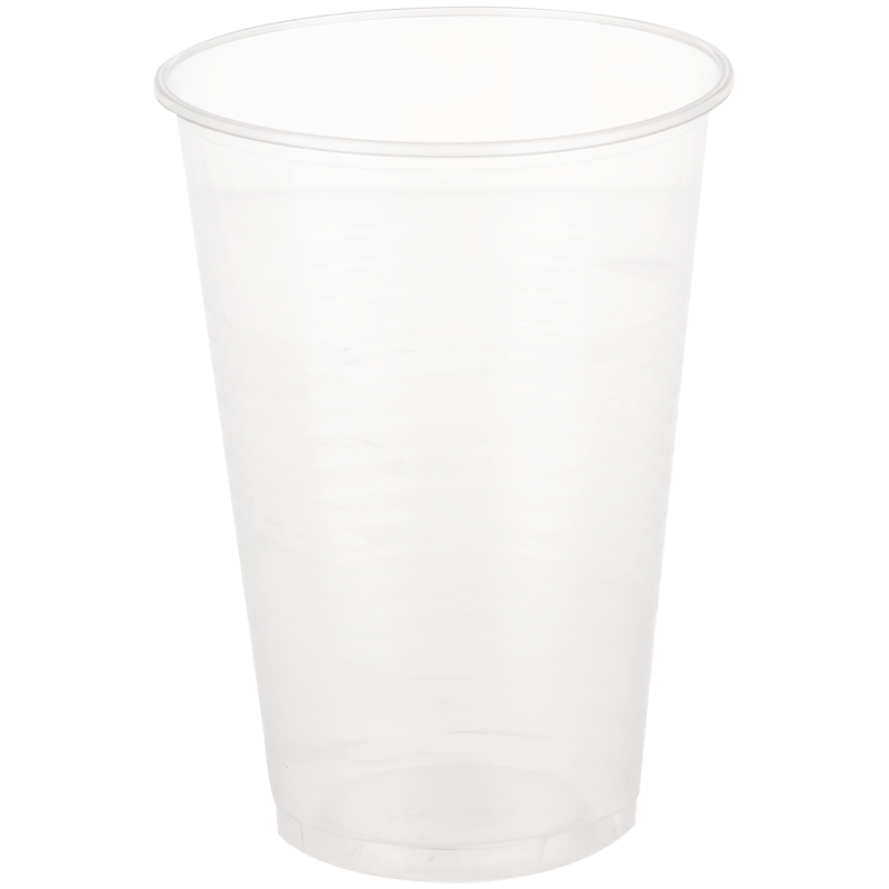 Стаканы одноразовые OfficeClean 200мл, набор 3000шт.(30уп. по 100шт.), бюджет, ПП, прозрач, хол/гор