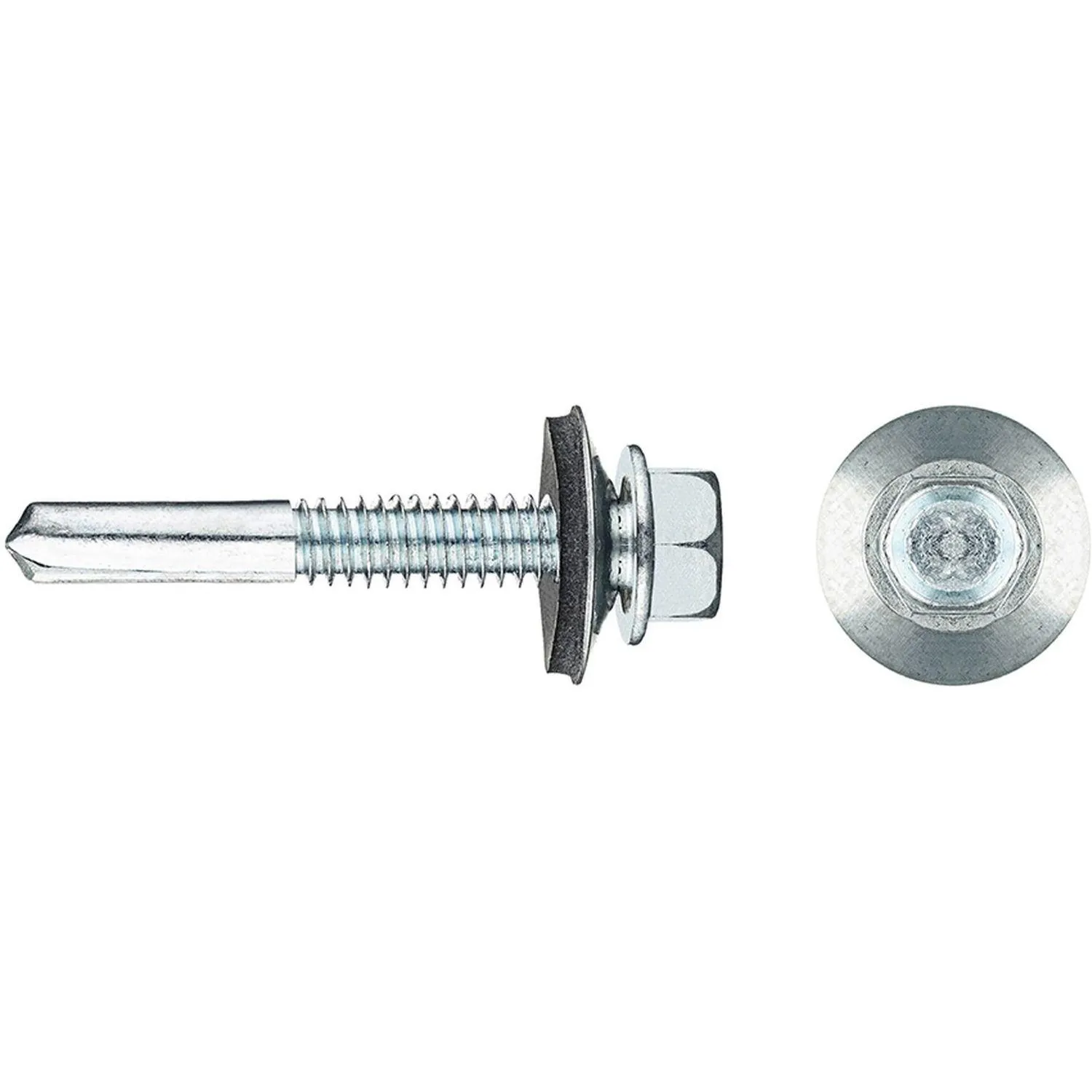 Саморезы кр. оцин КРс ZP 5,5х32 удл.сверло 50шт/уп-контейнер Zitar (142301)