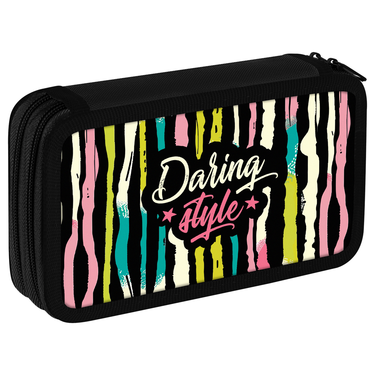 Пенал 2 отделения, 190*110 ArtSpace "Striped style", ткань