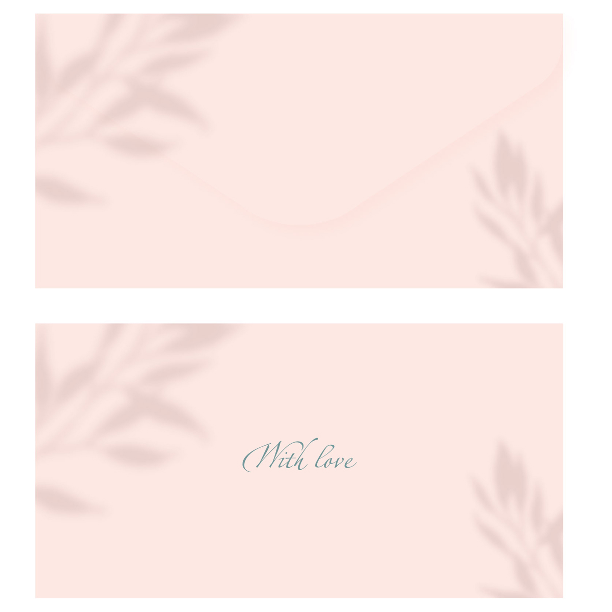 Конверт для денег MESHU "Peach", 85*164мм, Soft touch, фольга