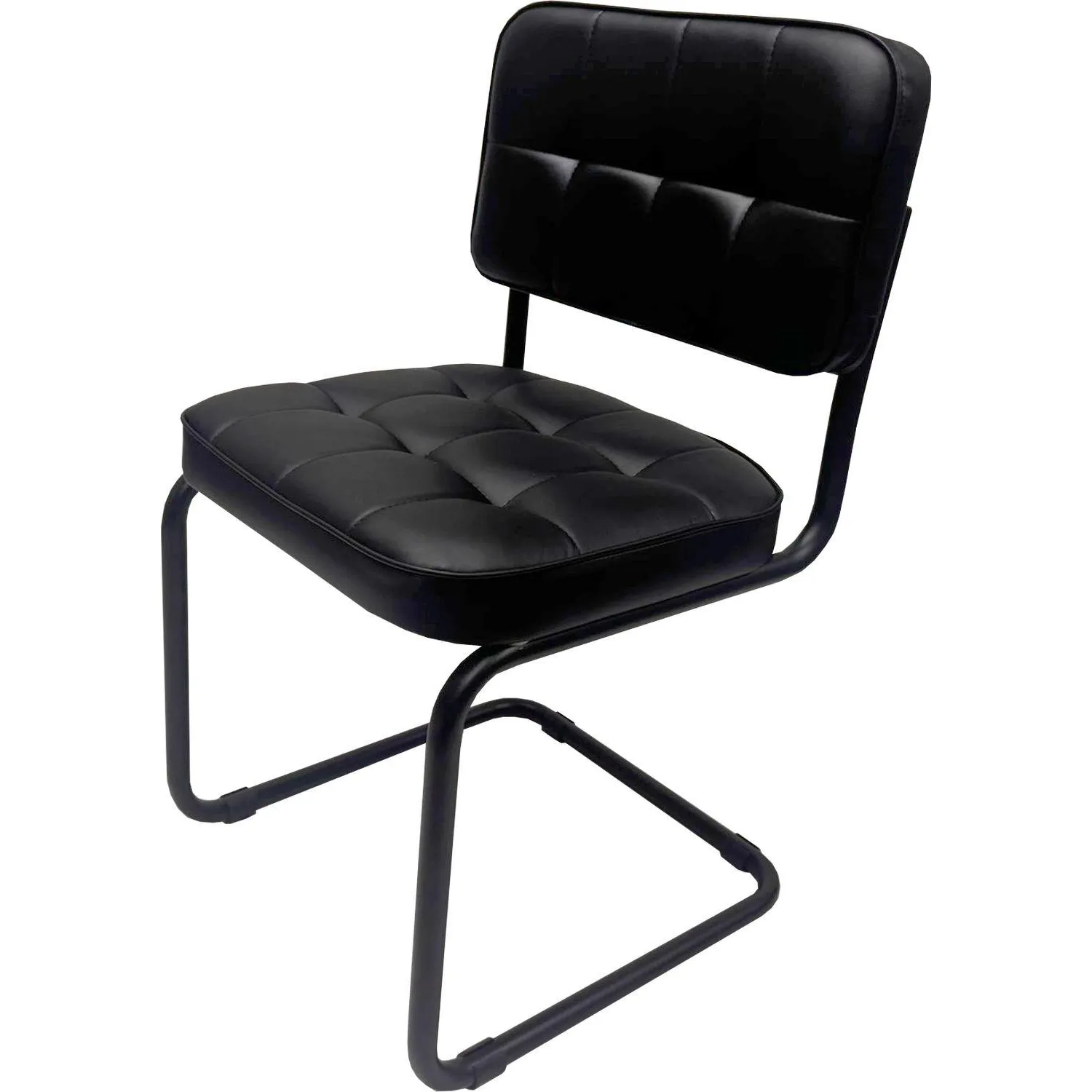 Стул КО_Сильвия комфорт РС01.00.14М Экокожа 601 чер/чер