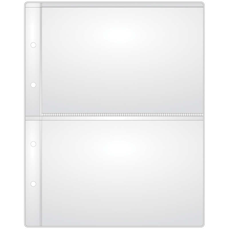 Лист для альбома OfficeSpace "Optima" на 2 боны 185*120, 120мкм