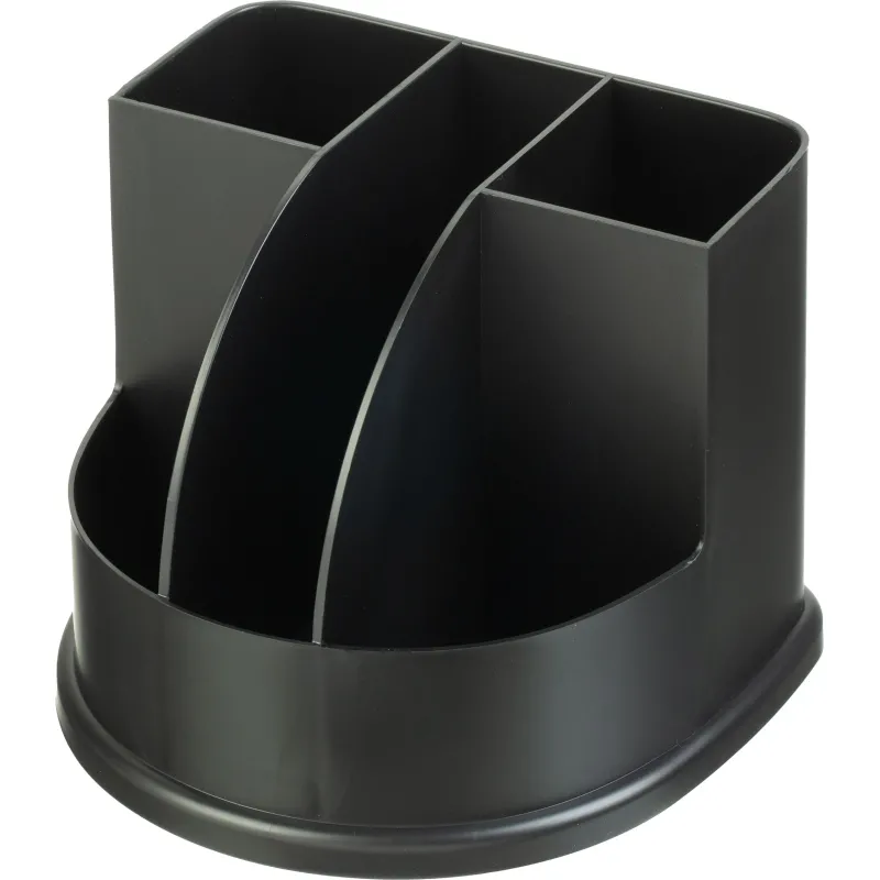 Подставка-органайзер Выбор есть 5 отделений черный