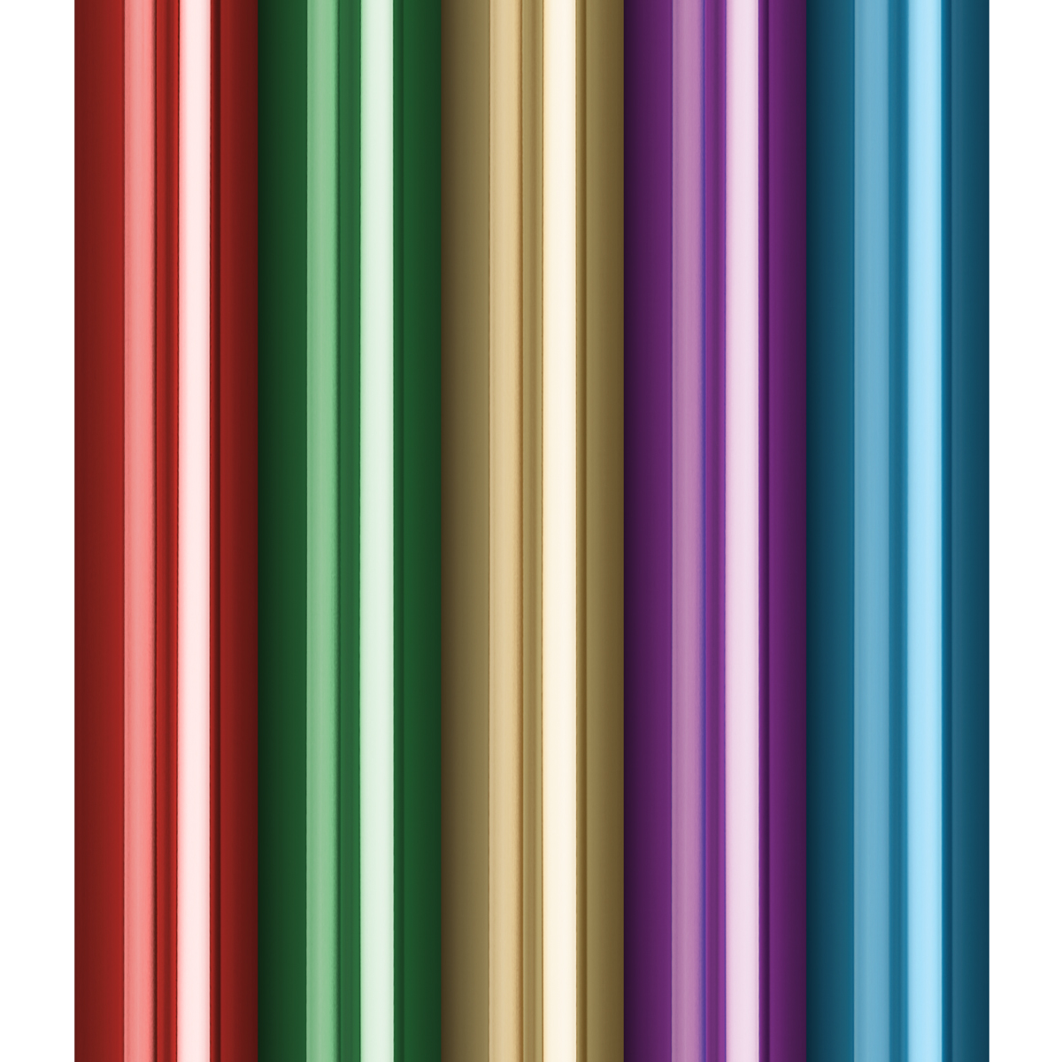 Упаковочная бумага глянц. 70*100см, MESHU, 60г/м2, ассорти 5 дизайнов