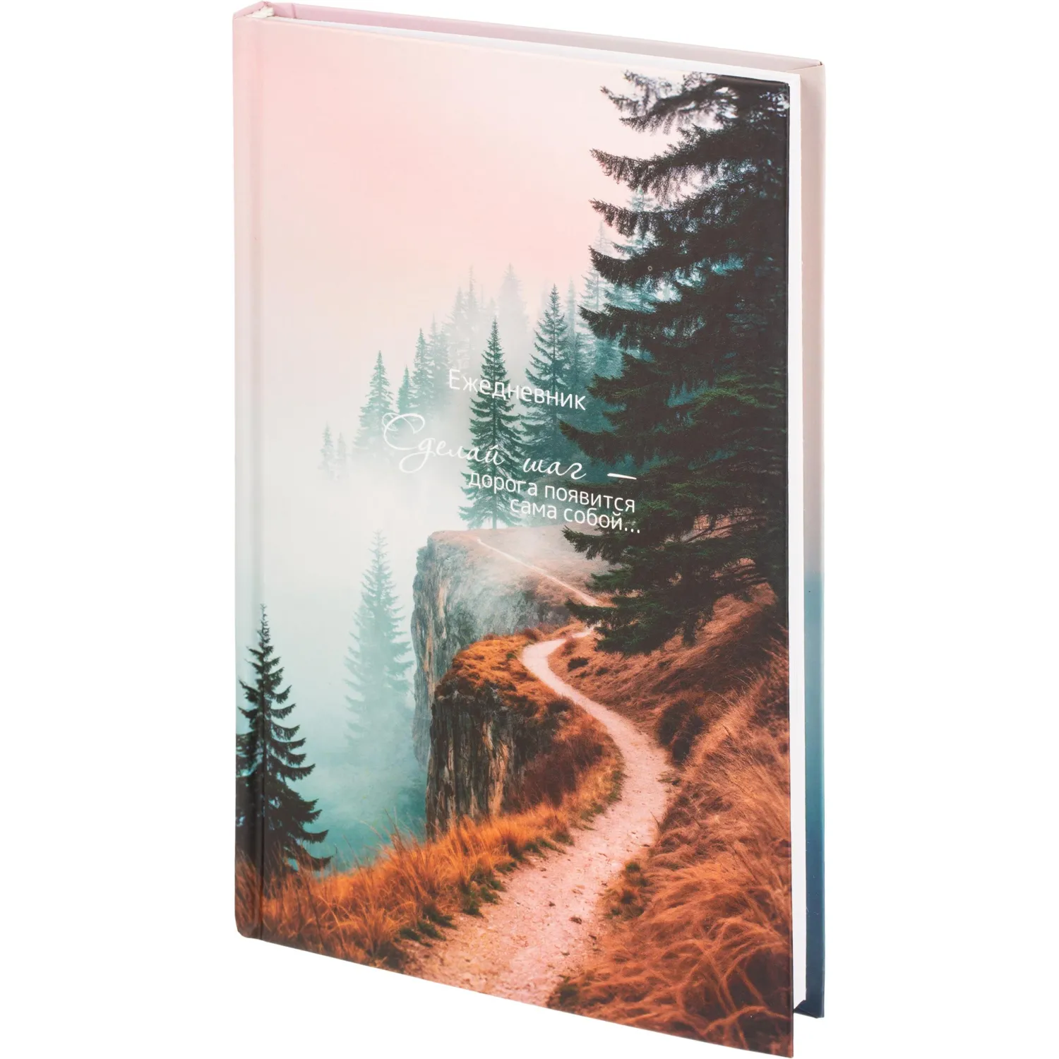 Ежедневник недатированный А5 Дорога 7БЦ, матовый, 128л