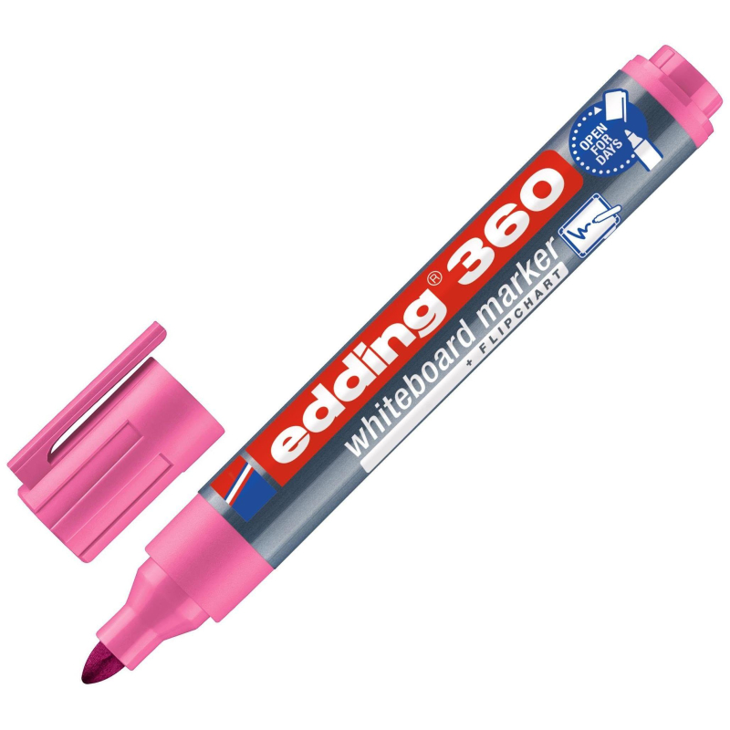 Маркер для белых досок EDDING 360/9 розовый 1,5-3 мм