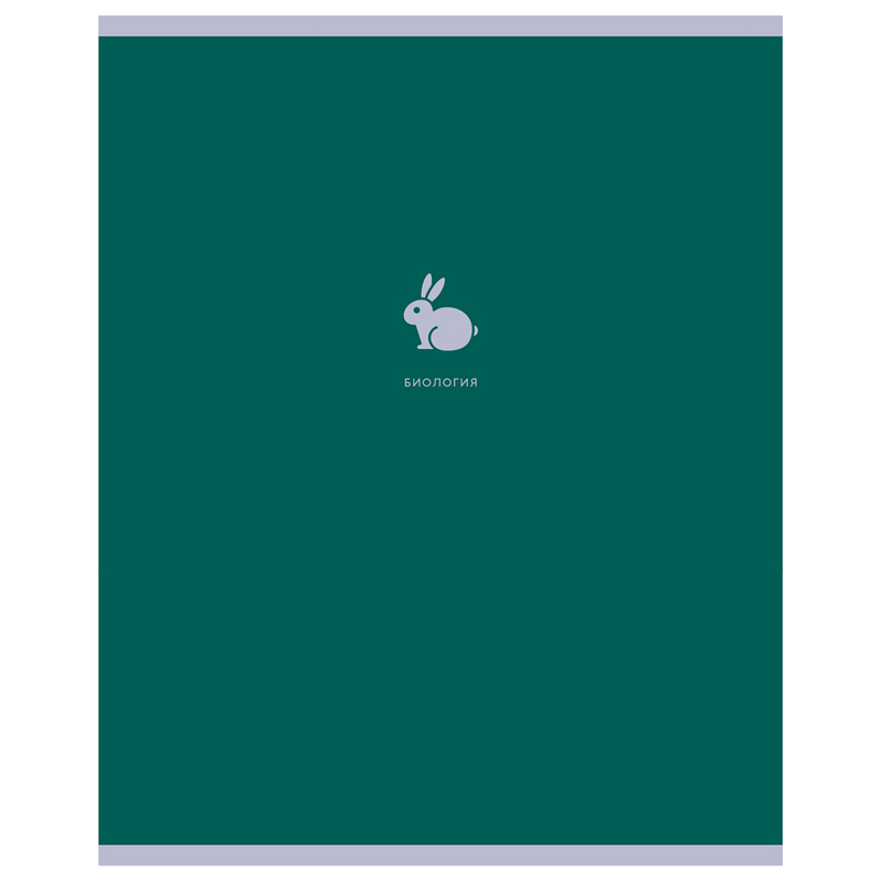 Тетрадь предметная 48л. BG "Monocolor. Element" - Биология, ламинация soft-touch, выборочный лак, 70г/м2