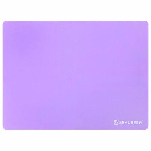 Настольное покрытие для труда и творческих занятий, силикон, BRAUBERG, фиолетовая, 30х40 см, 272375