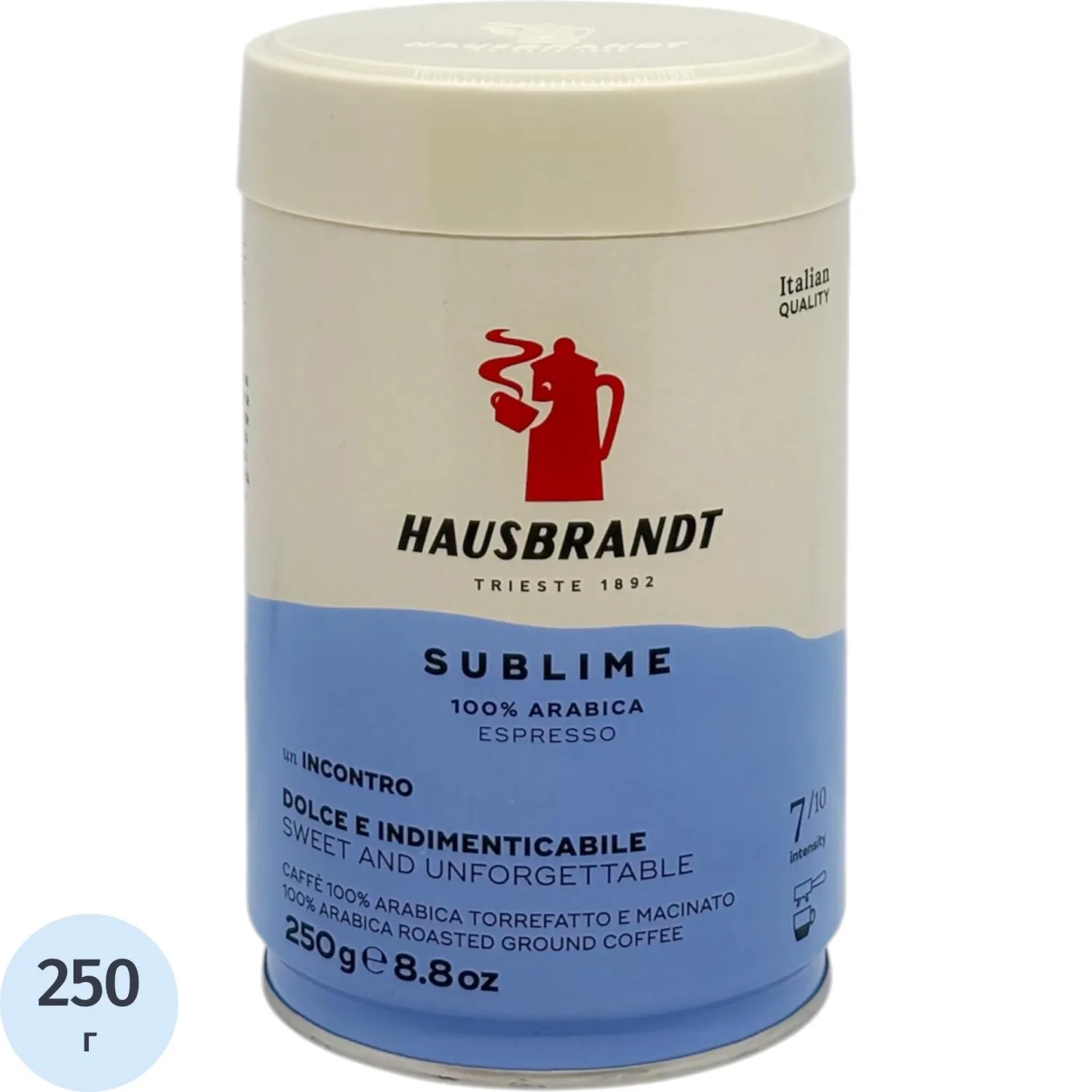 Кофе молотый Hausbrandt Sublime Espresso 100% Аrabica, ж/б 250г