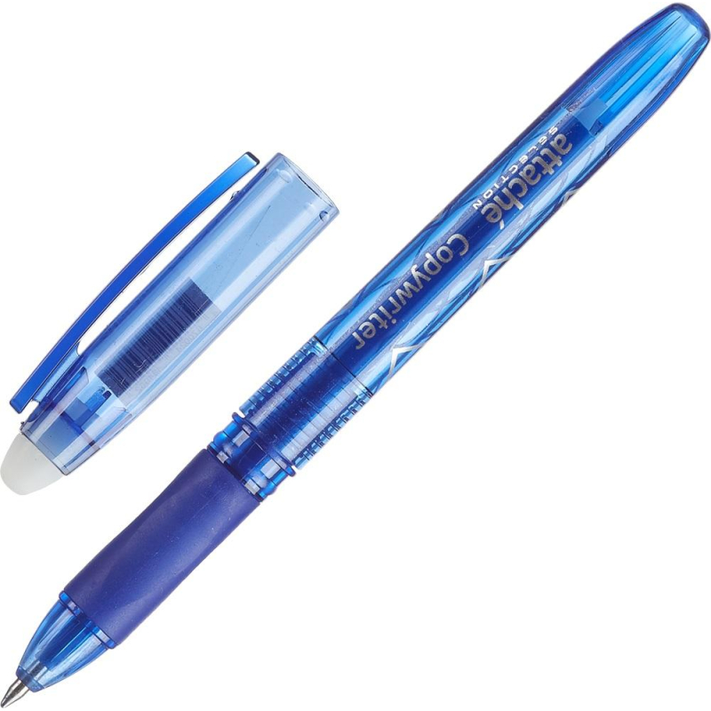 Ручка гелевая Attache Selection стираемая, синий, Copywriter