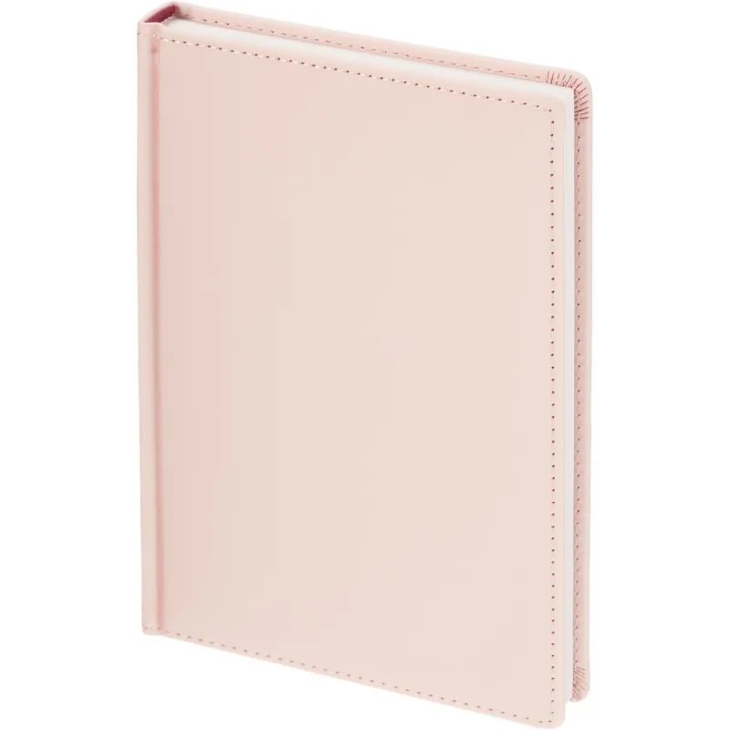 Ежедневник недатированный А5+, 136л, Velvet зефирный розовый  3-115/34