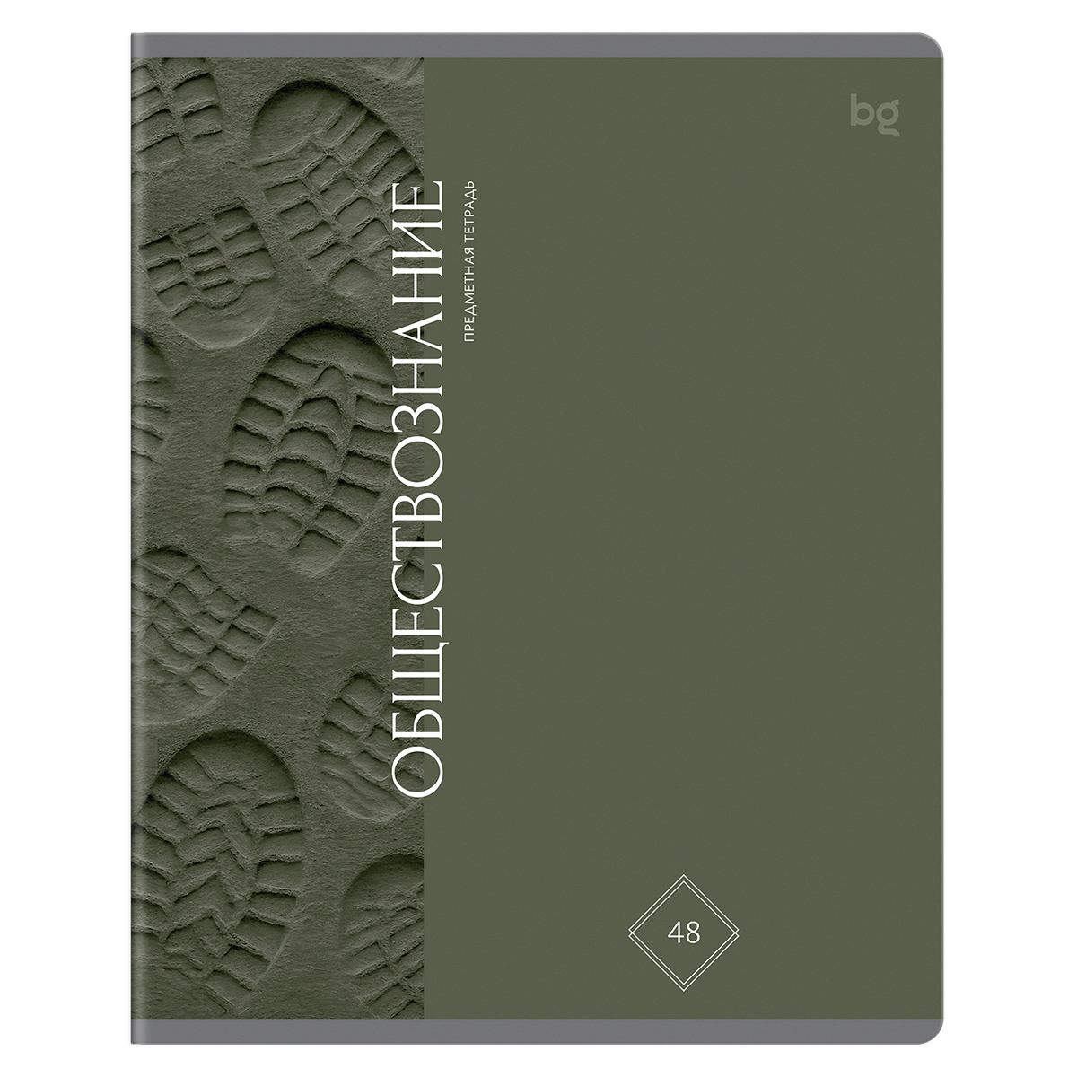 Тетрадь предметная 48л. BG "Гармония знаний" - Обществознание, soft-touch ламинация