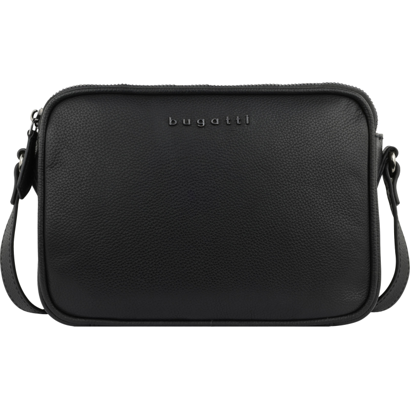 Сумка кроссбоди жен BUGATTI Bella,черн,волов кож/полиэс,22х6х15,5, 49480201