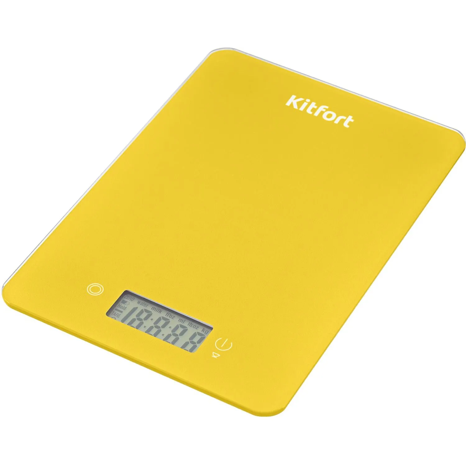 Весы Kitfort KT-857-3, кухонные, желтый