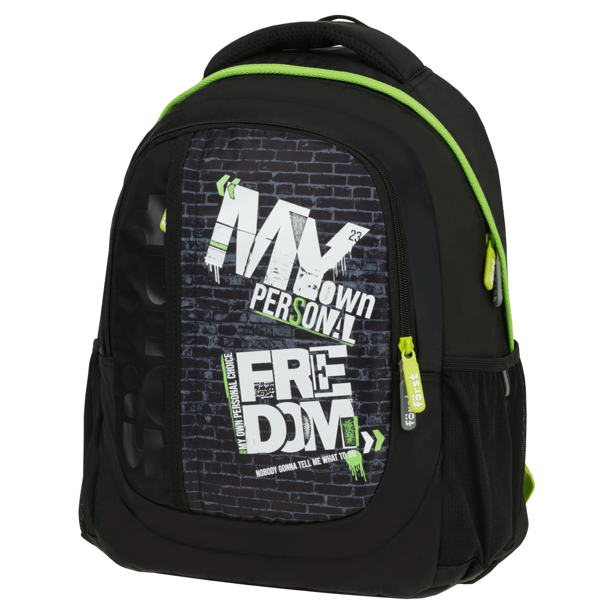 Рюкзак Först F-Trend "Freedom" 40*29*18 см, 2 отделения, 3 кармана, эргономичная спинка