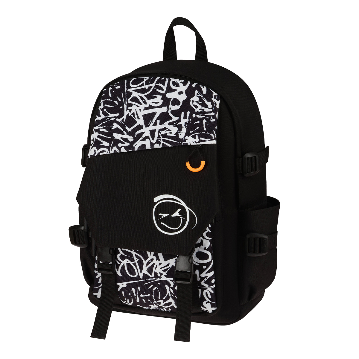 Рюкзак Först F-City "Street Beat" 43,5*28*16см, 1 отделение, 5 карманов, уплотненная спинка