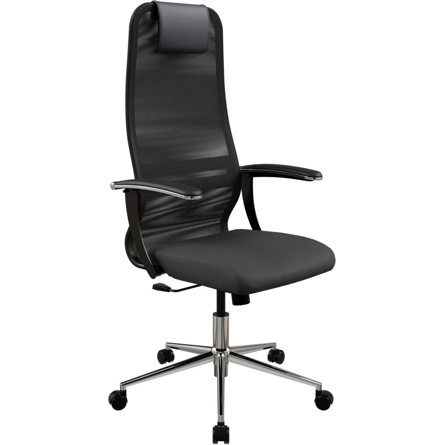 Кресло МТ_SU-B-8/Sit 8 B1-8U подл.158/осн.009 черный